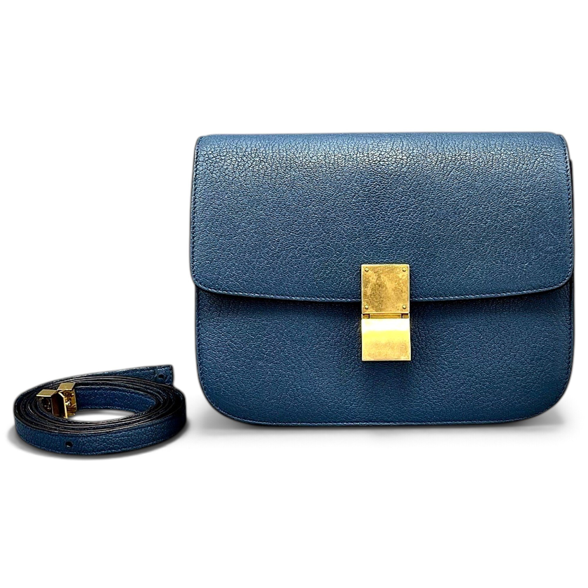 Classic leather handbag