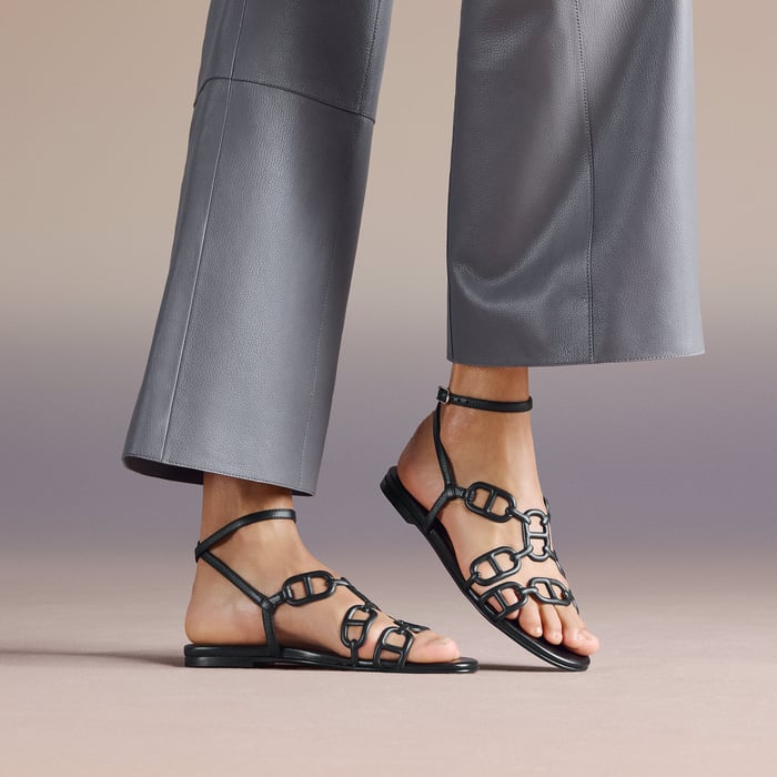Noir Naos Sandal