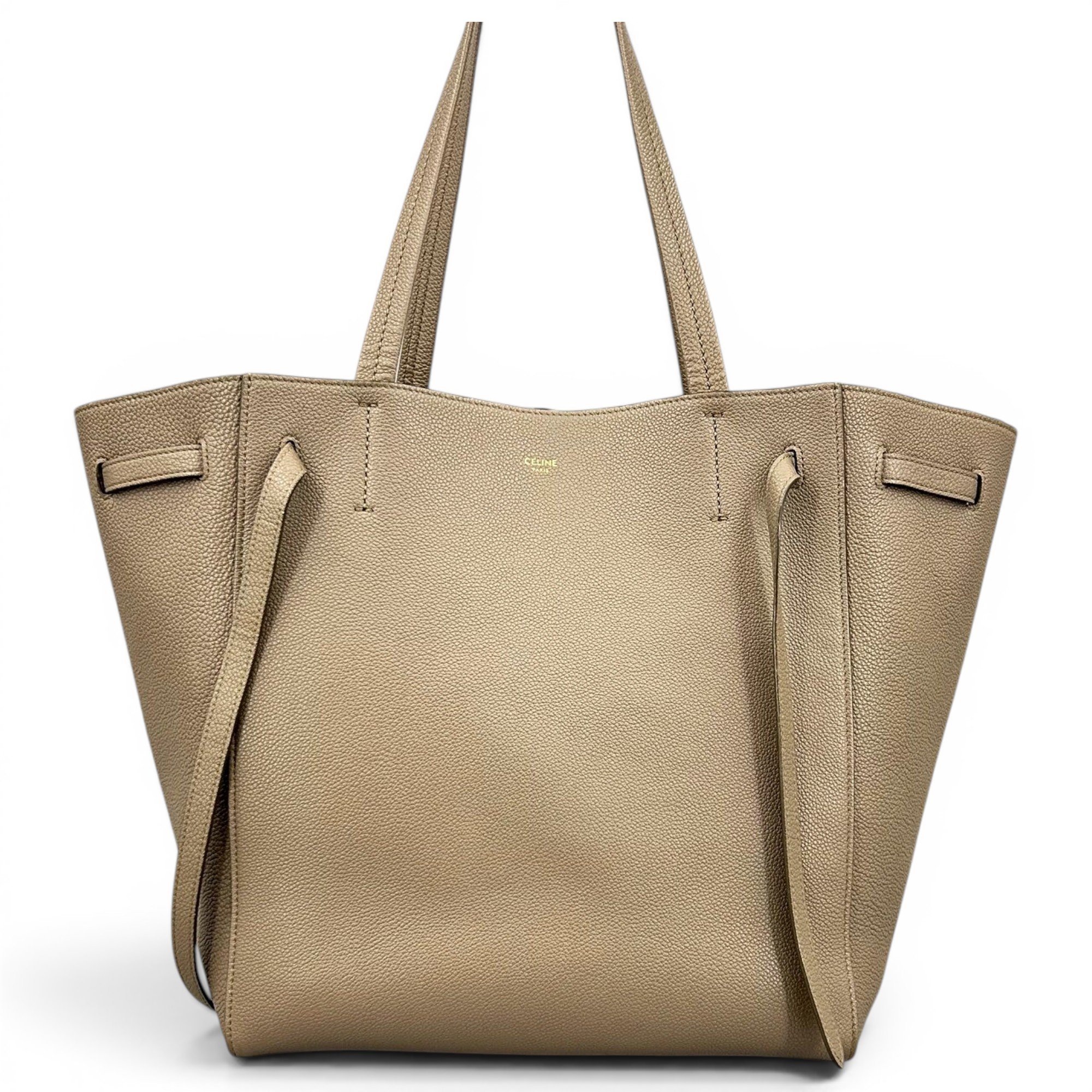 Cabas leather tote