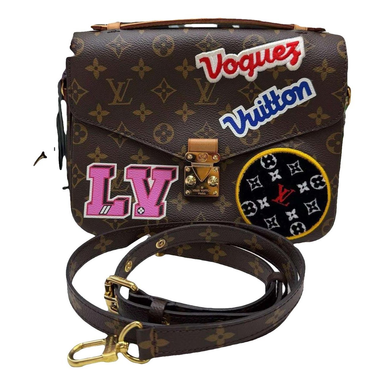 Metis leather handbag
