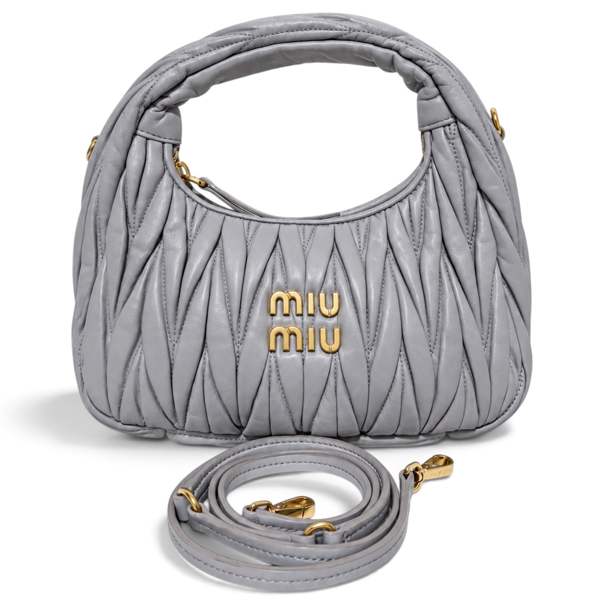 Miu Miu Miu Wander leather crossbody bag