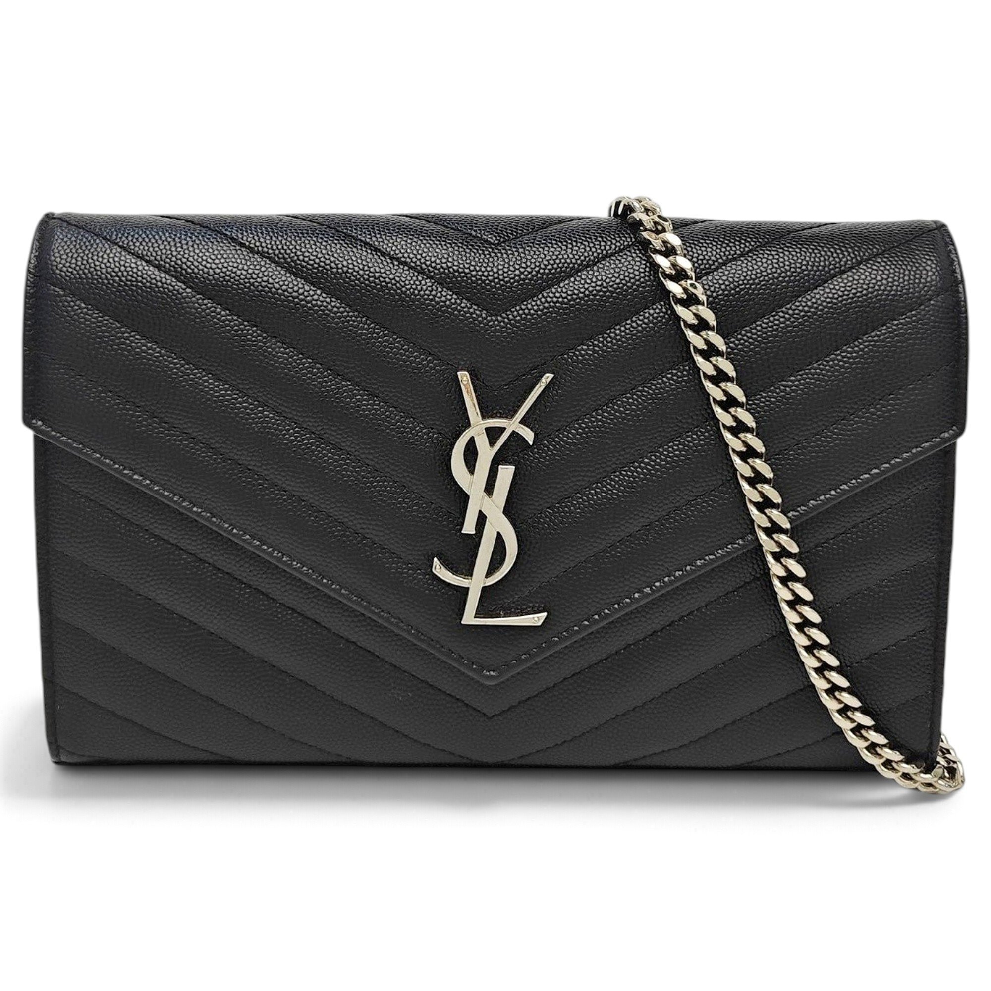 Baby monogramme leather handbag