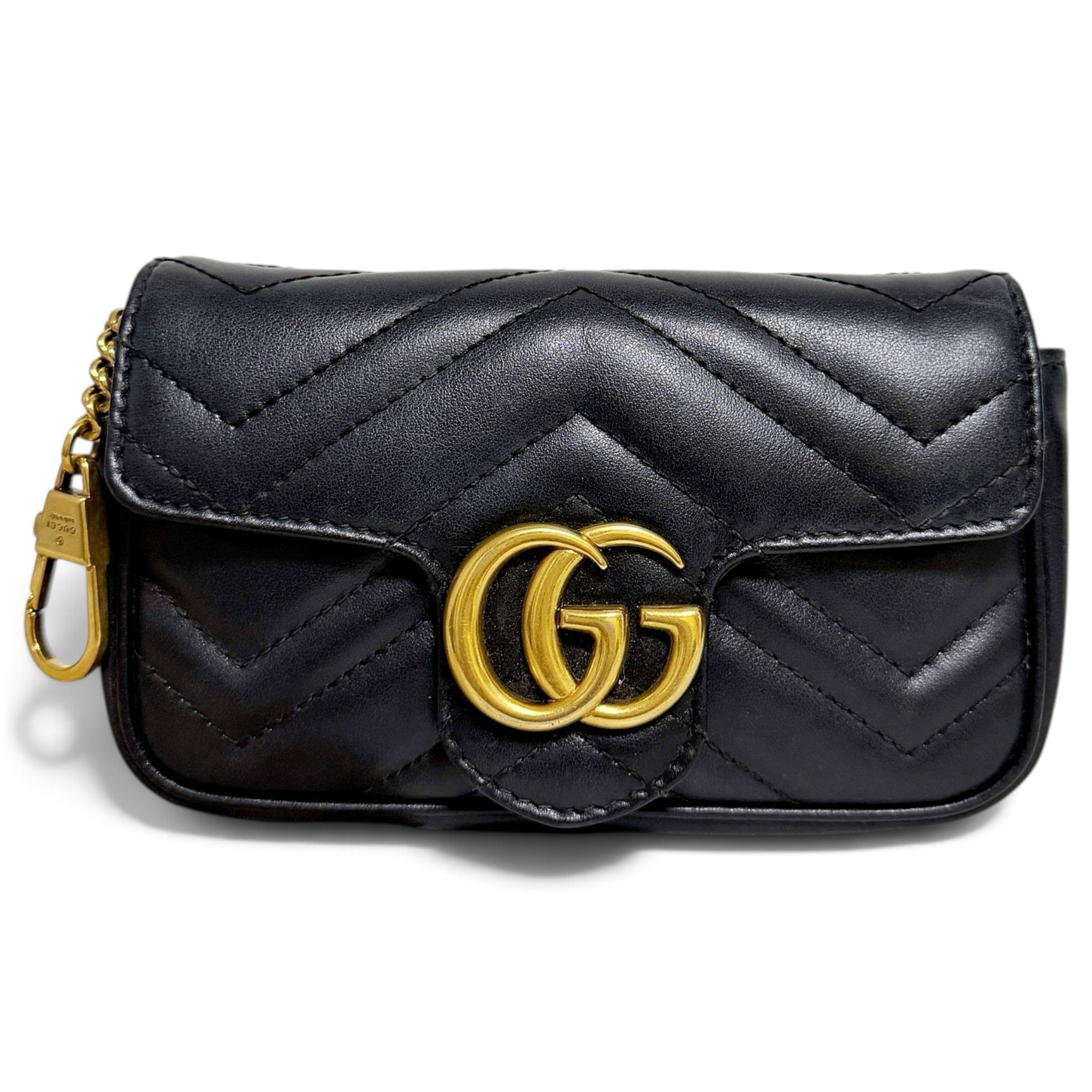 GG Marmont Flap leather handbag