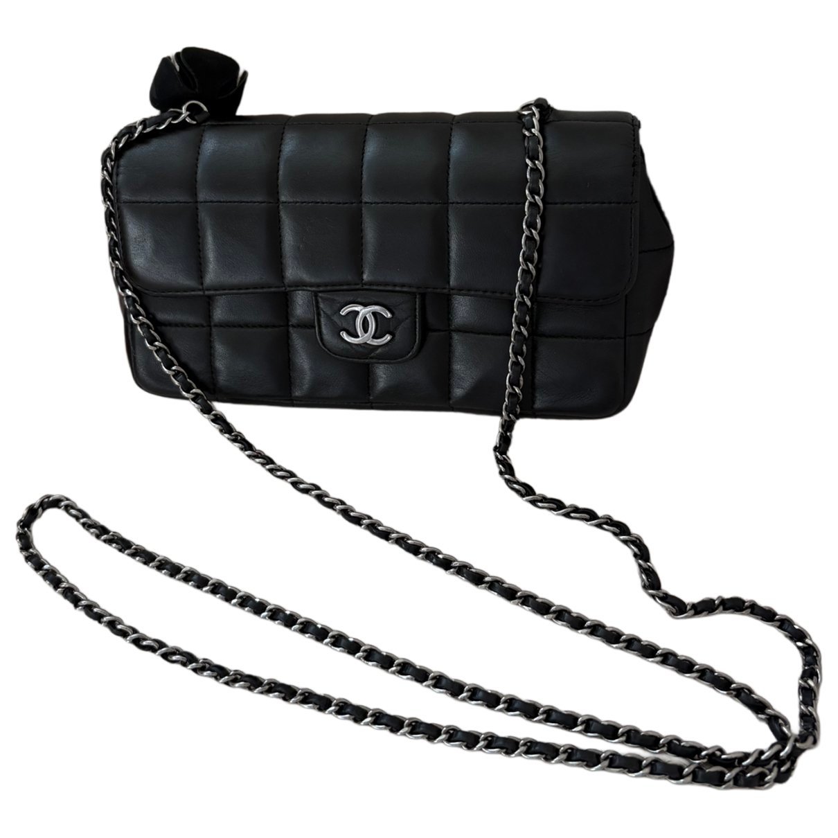 East West Chocolate Bar leather handbag