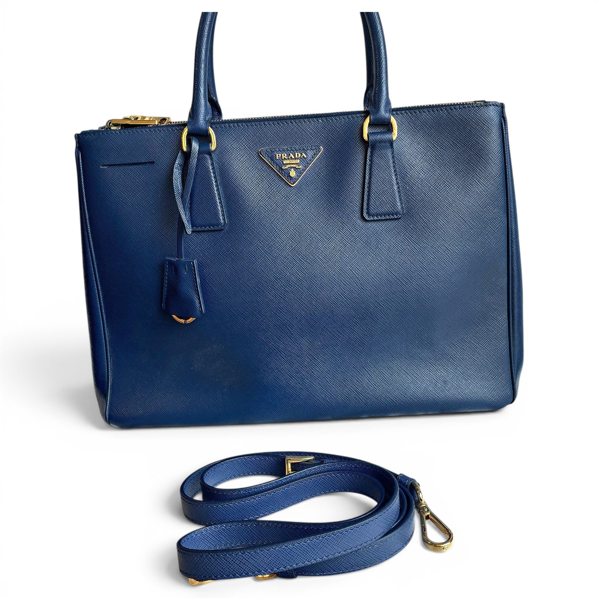 Galleria leather handbag