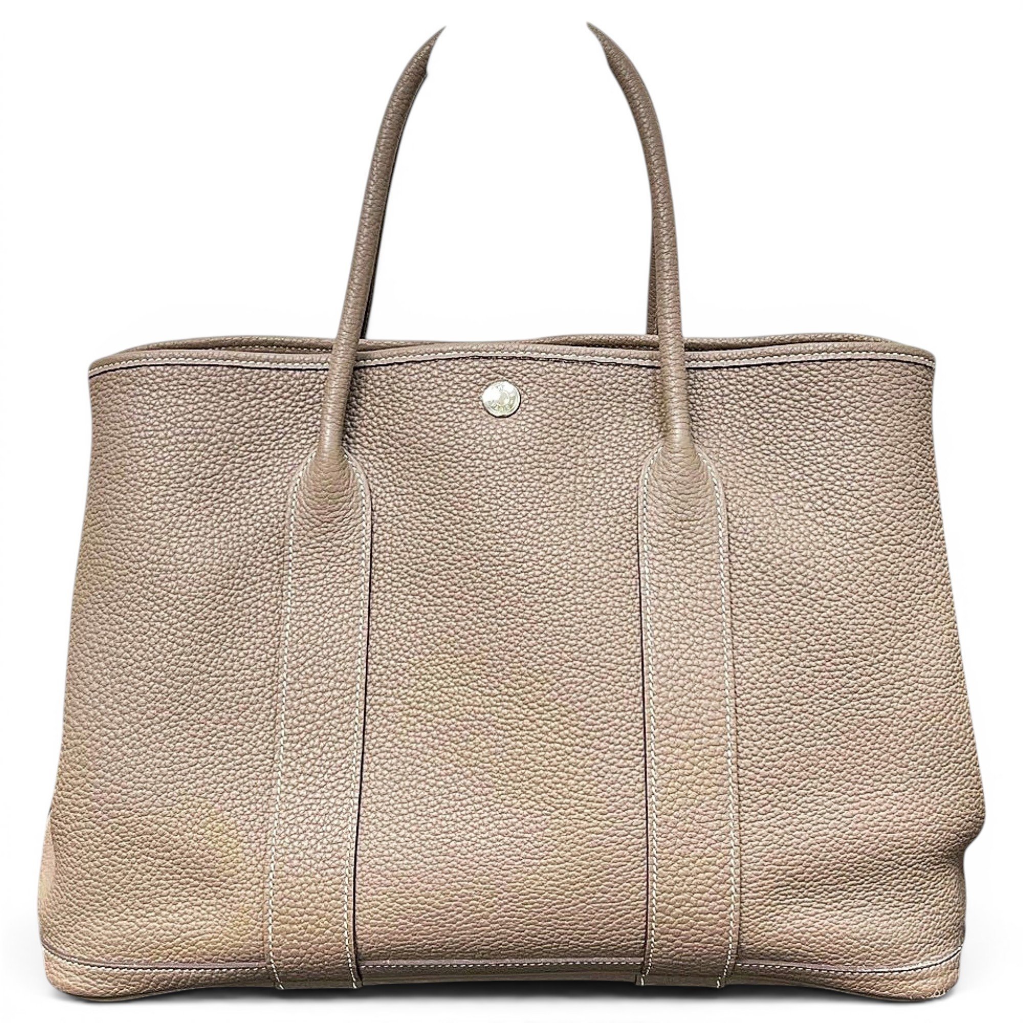 Garden Party leather handbag