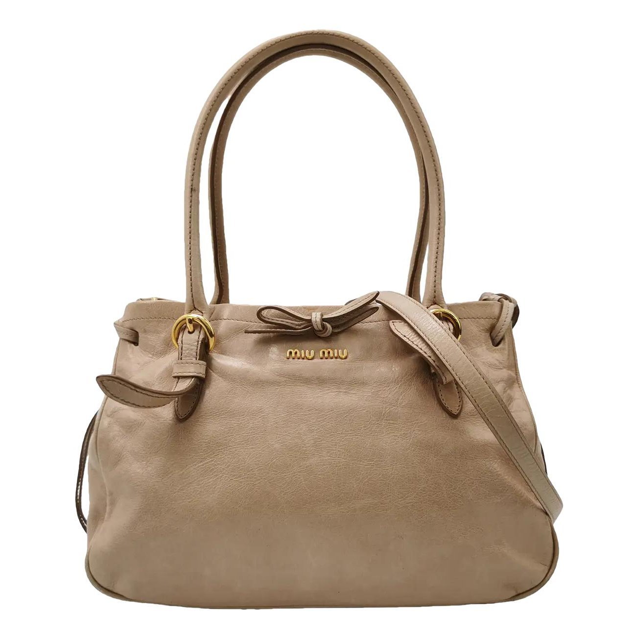 Bow bag leather crossbody bag