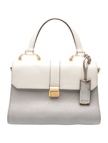 Leather Top Handle Bag