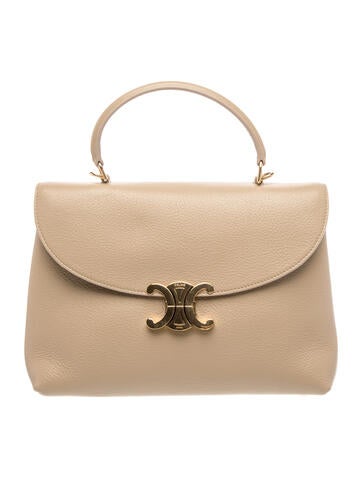 Leather Triomphe Nino Medium Bag 2024