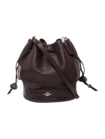 Leather Bucket Bag