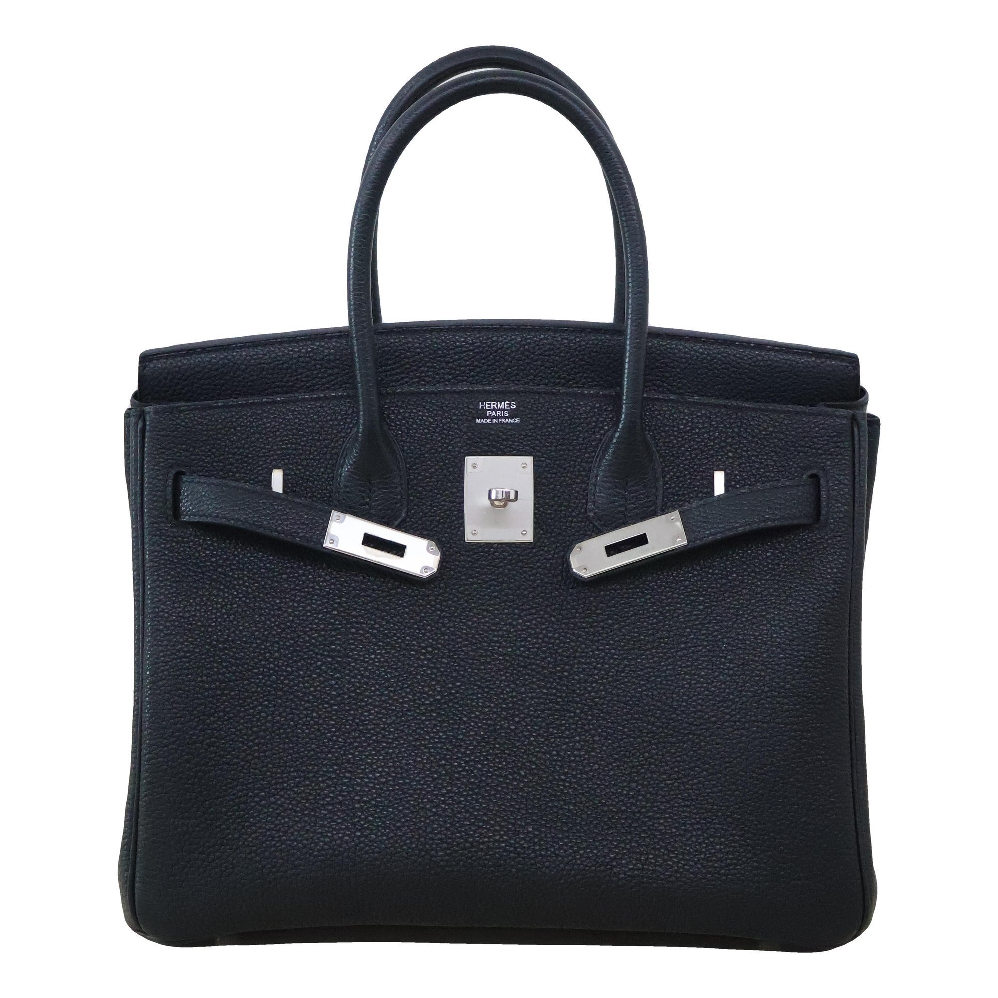 Birkin 30 leather handbag