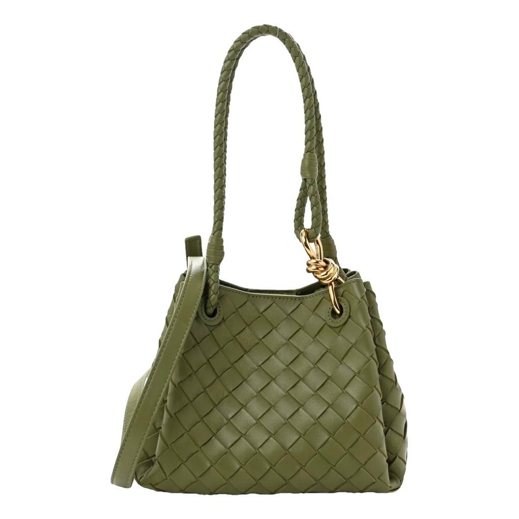 Parachute leather handbag