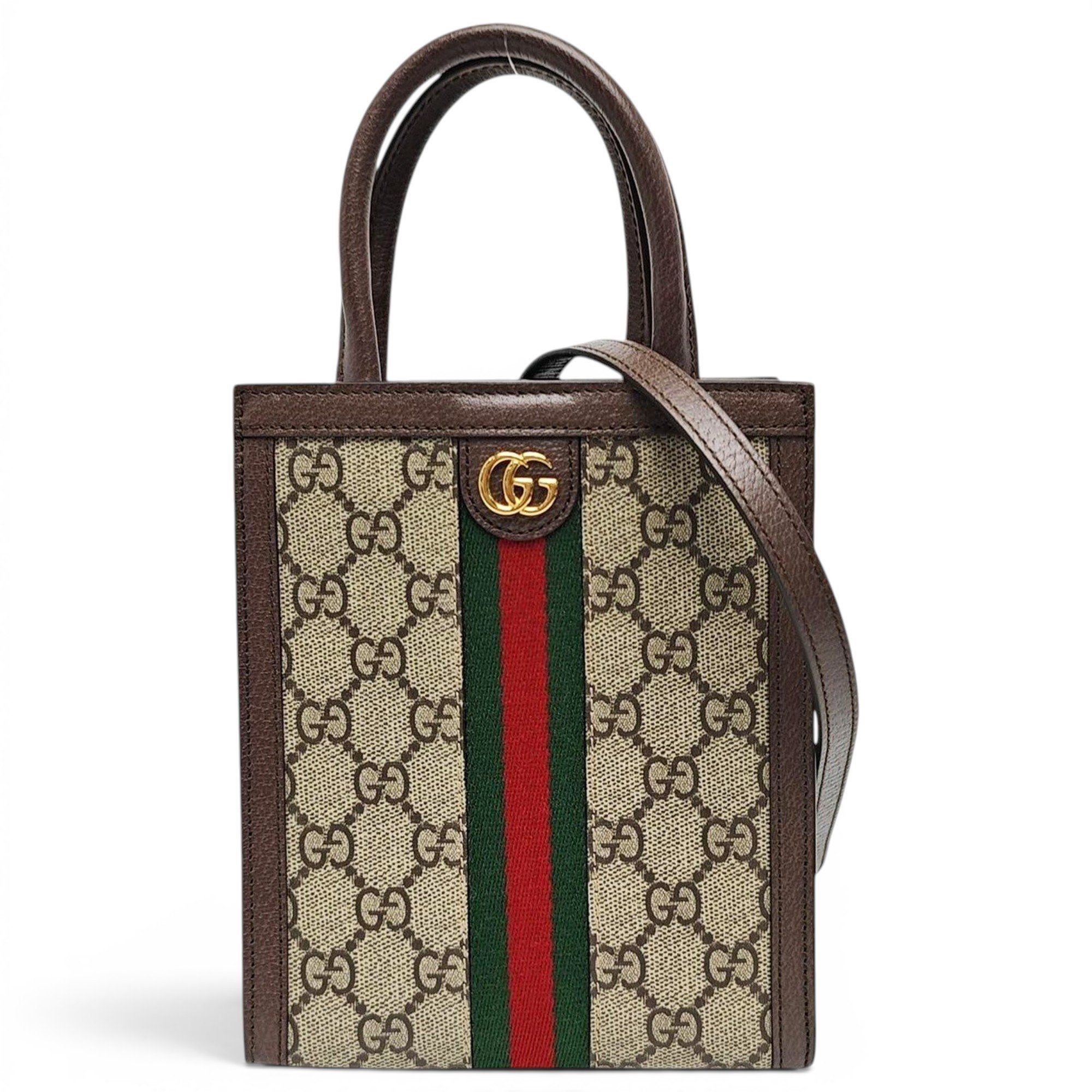 Ophidia leather handbag