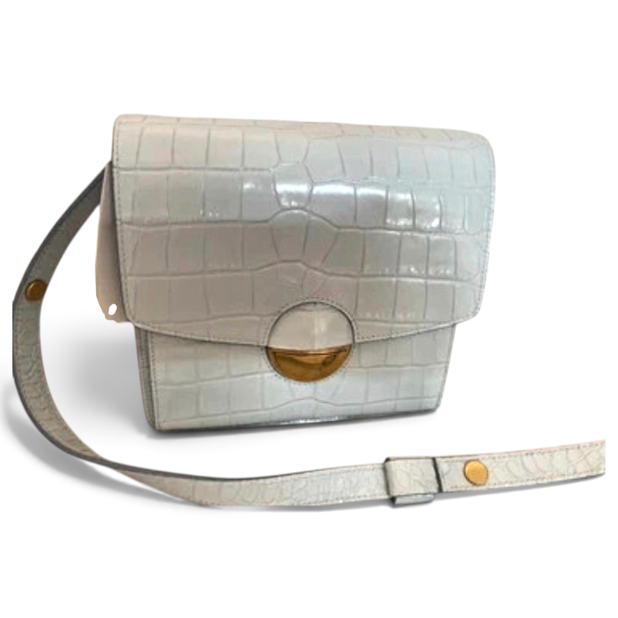 Leather crossbody bag