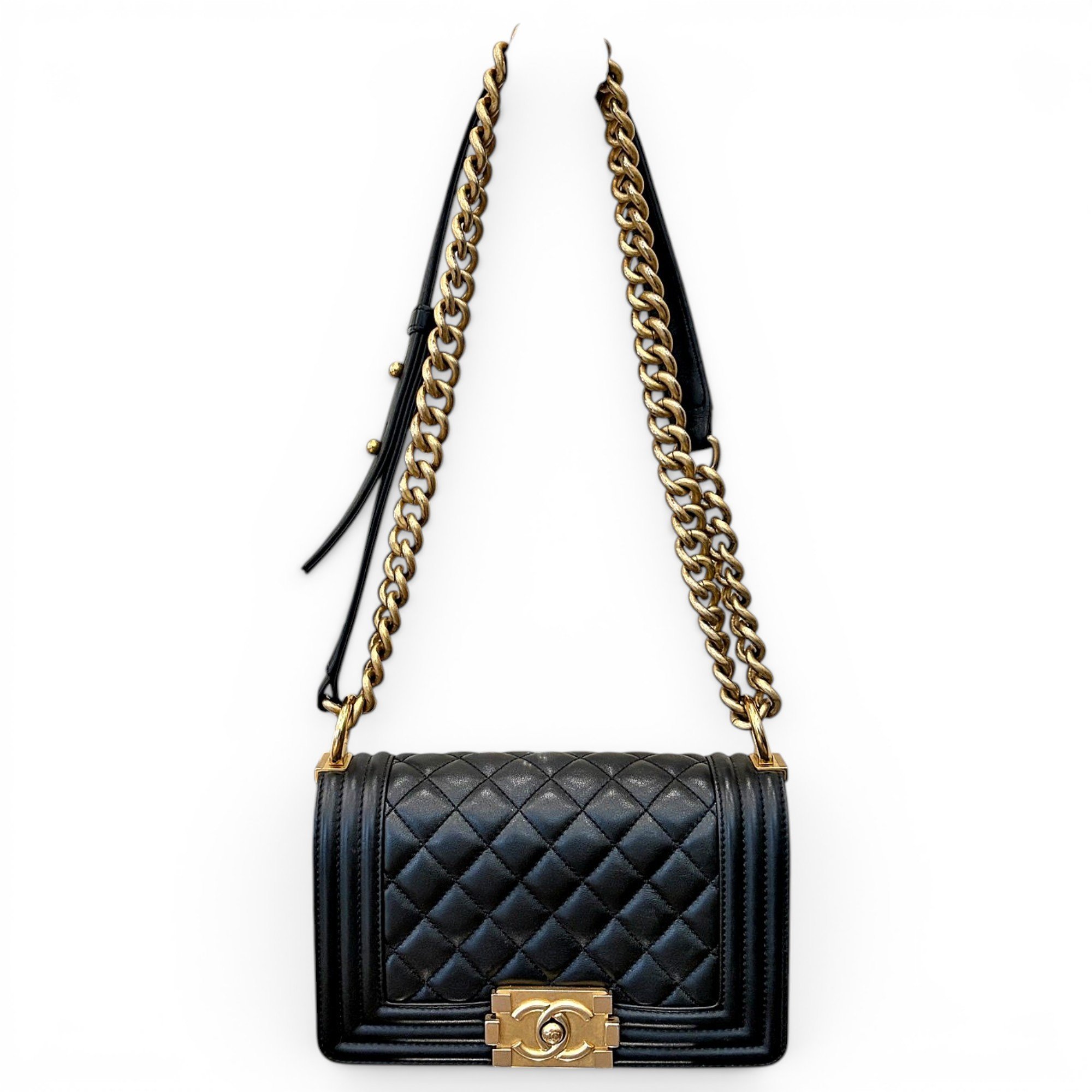 Boy leather handbag
