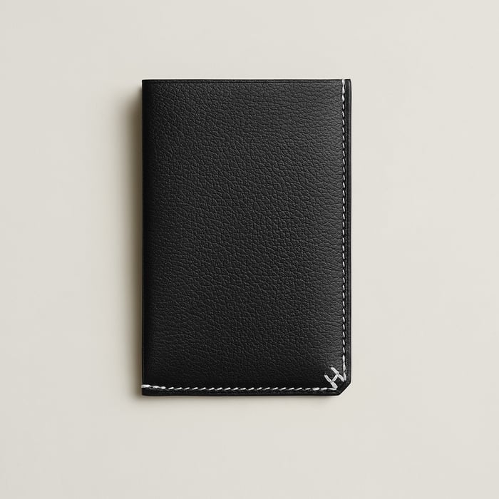 Noir H Sellier Card Holder