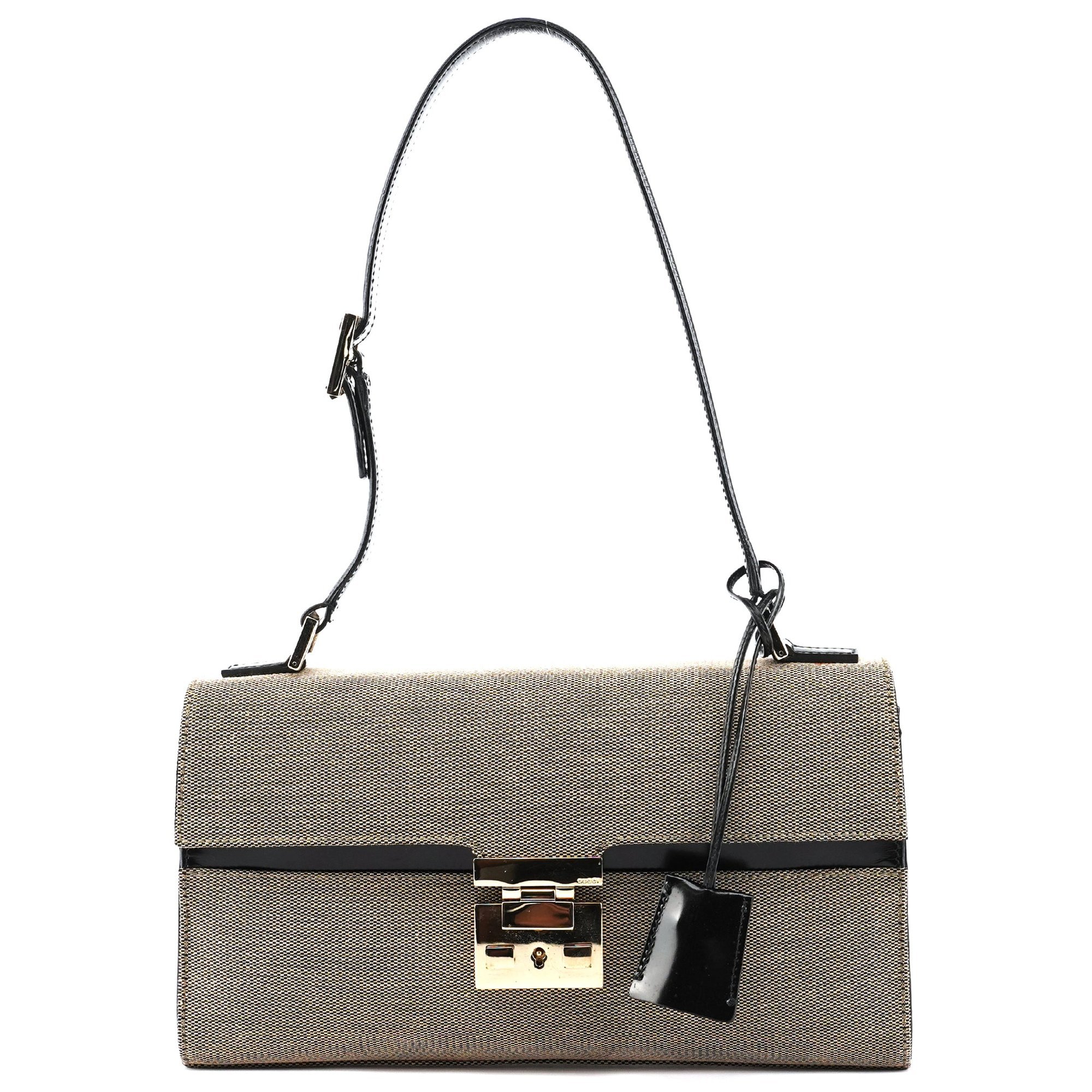 Lady Lock leather handbag