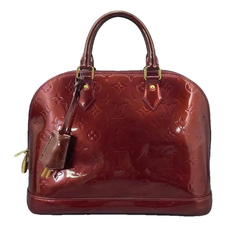Alma patent leather handbag