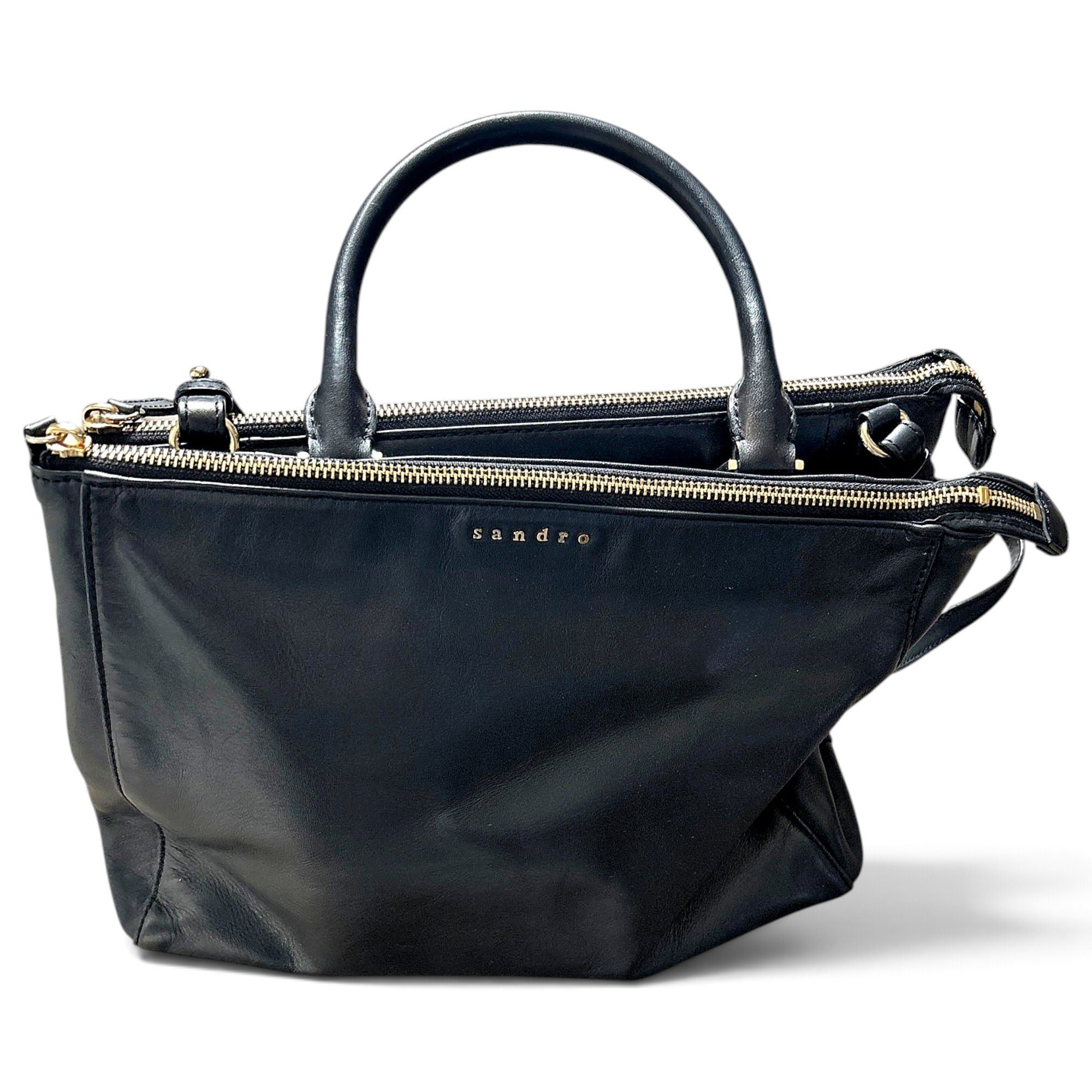 Leather crossbody bag