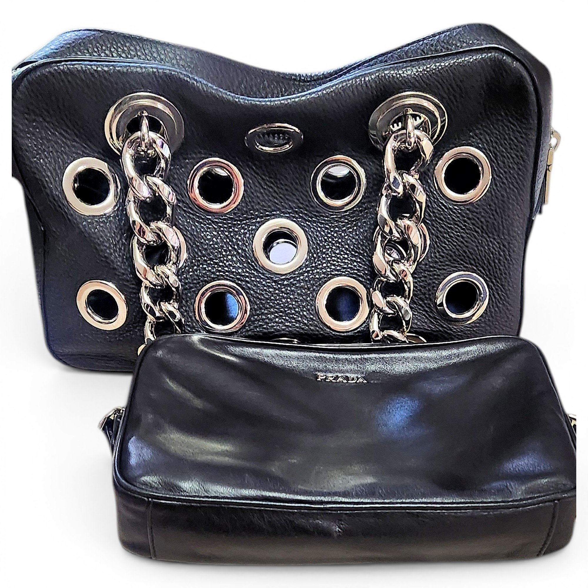 City Fori Chain leather handbag