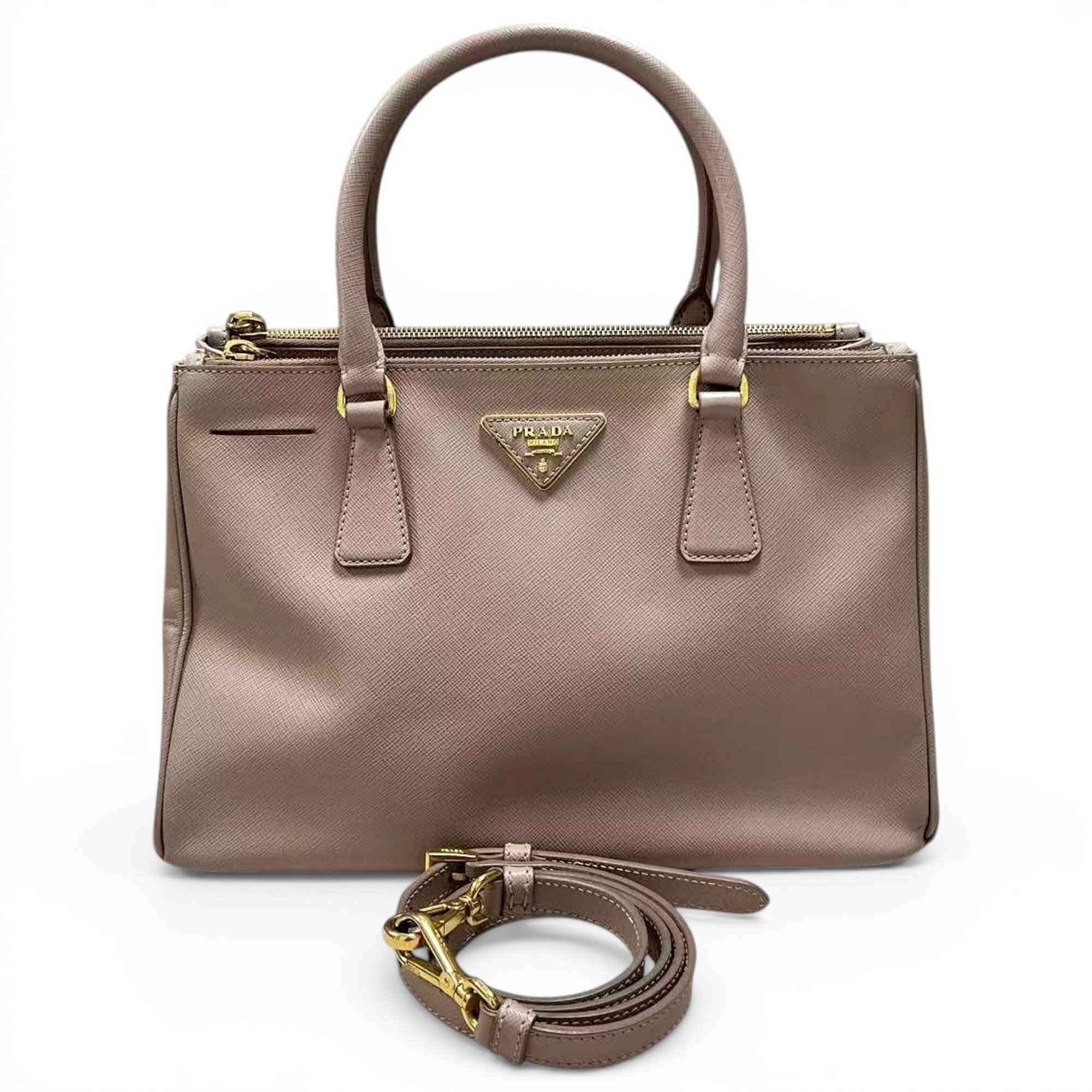 Galleria leather handbag