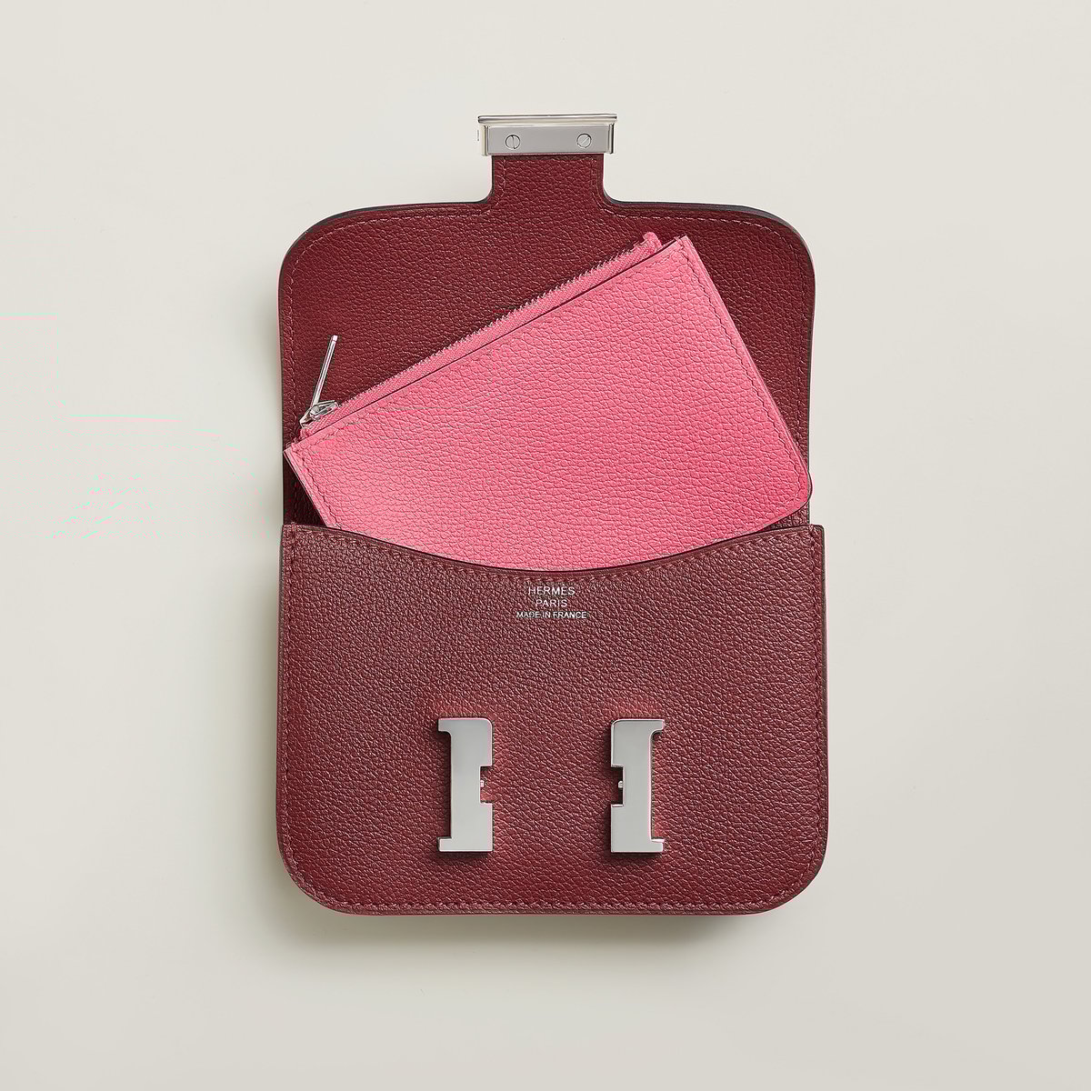 Constance Slim 투톤 지갑