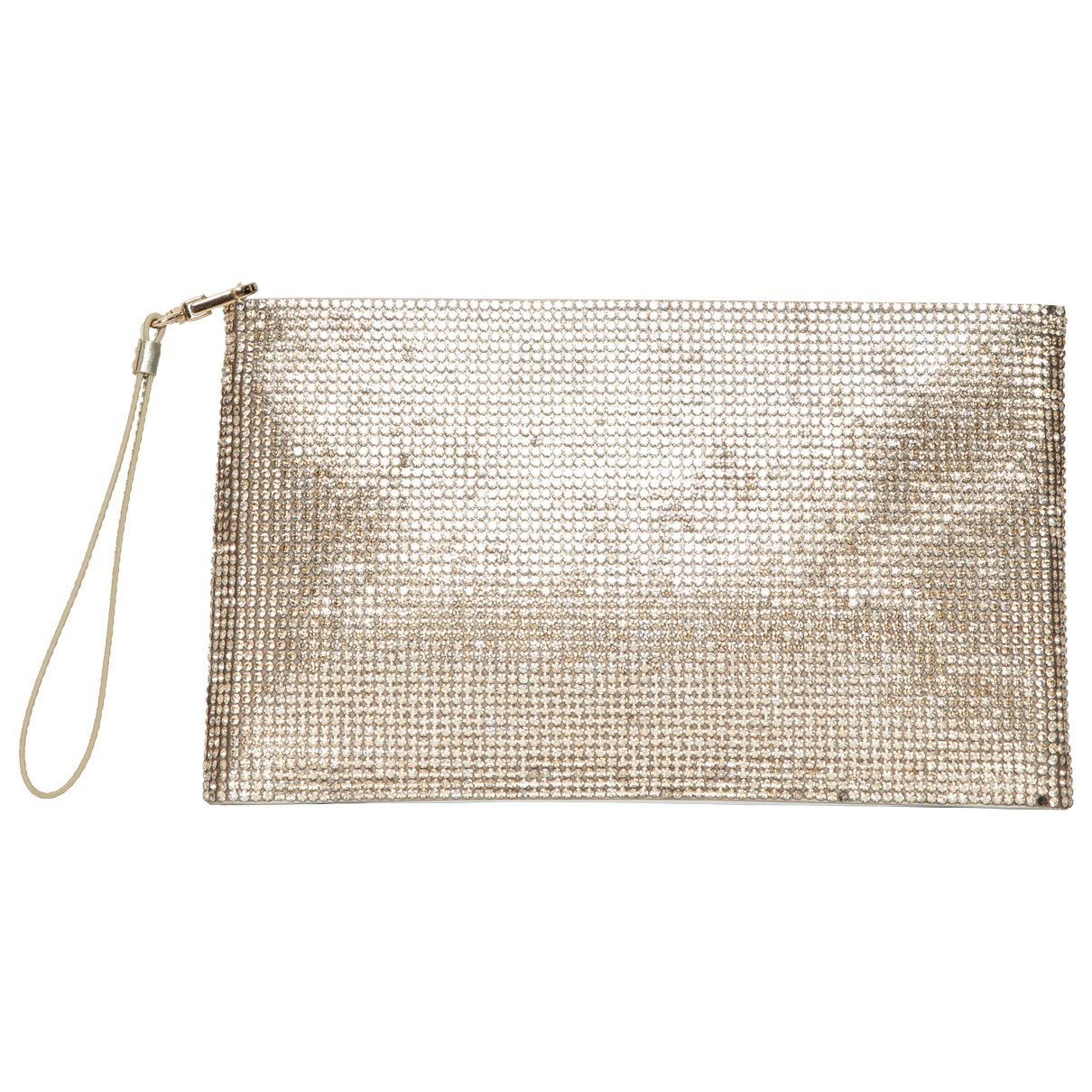 Glitter clutch bag