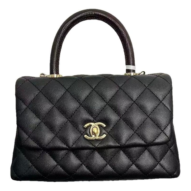 Coco Handle leather handbag