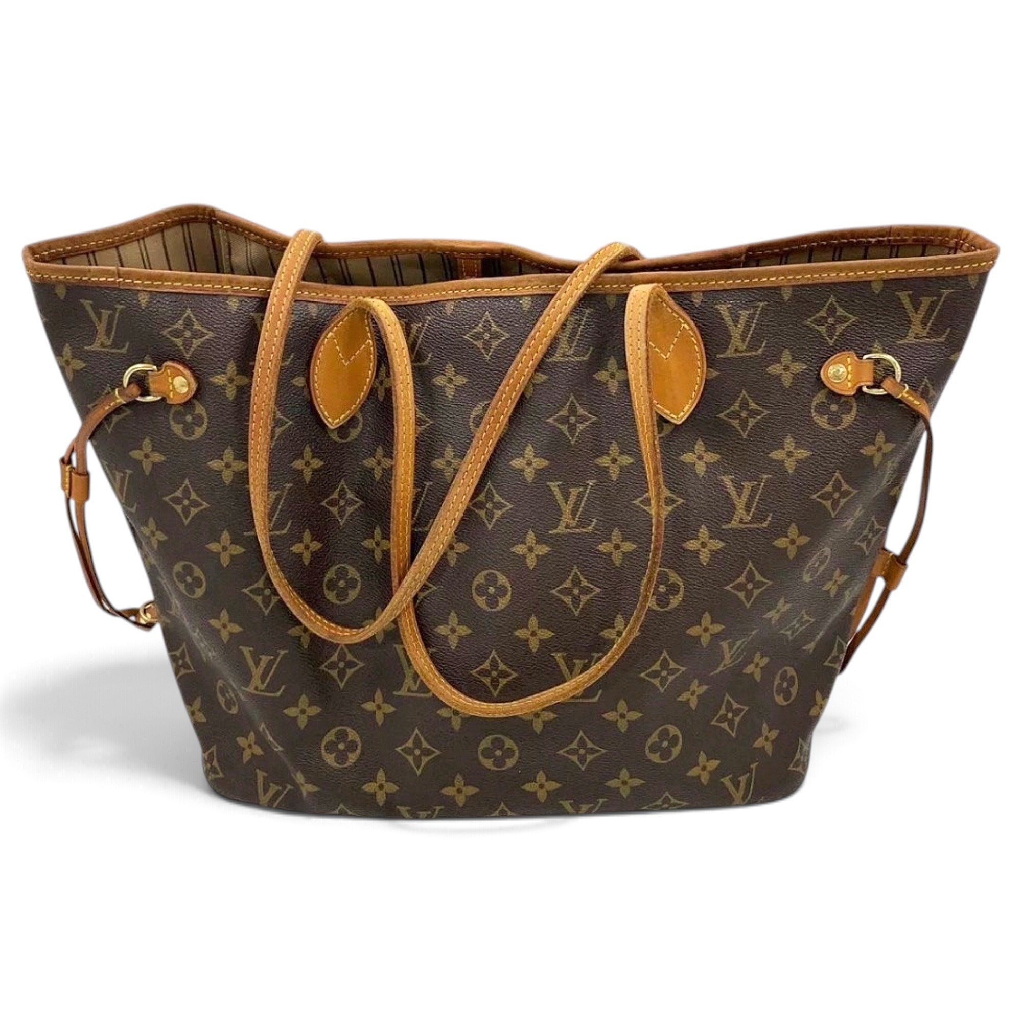 Neverfull leather tote