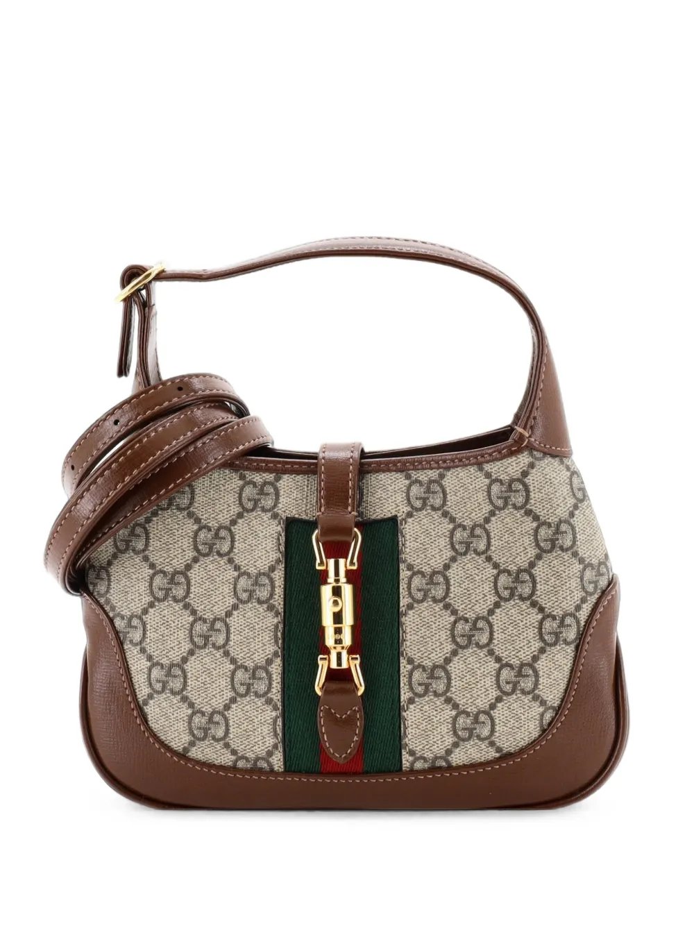 Jackie 1961 GG Coated Canvas Mini hobo bag