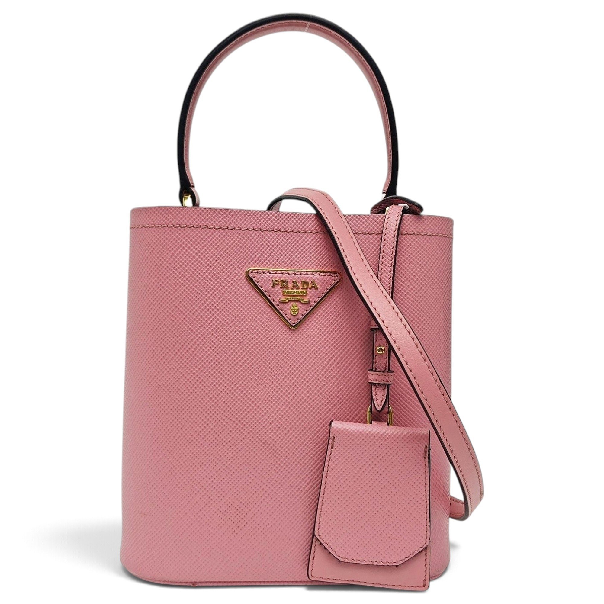 Panier leather handbag