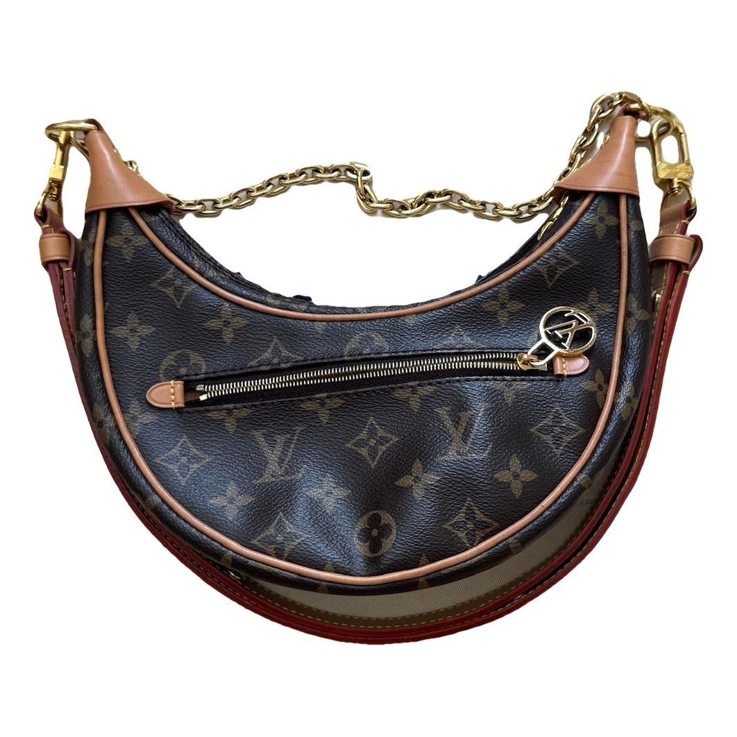 Loop leather handbag