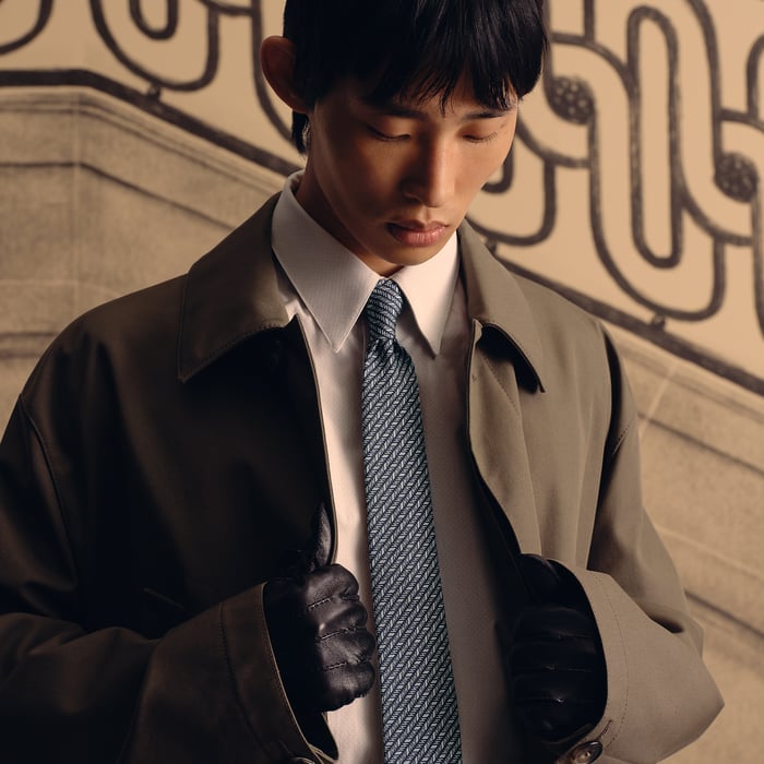Chevron d'H Tie