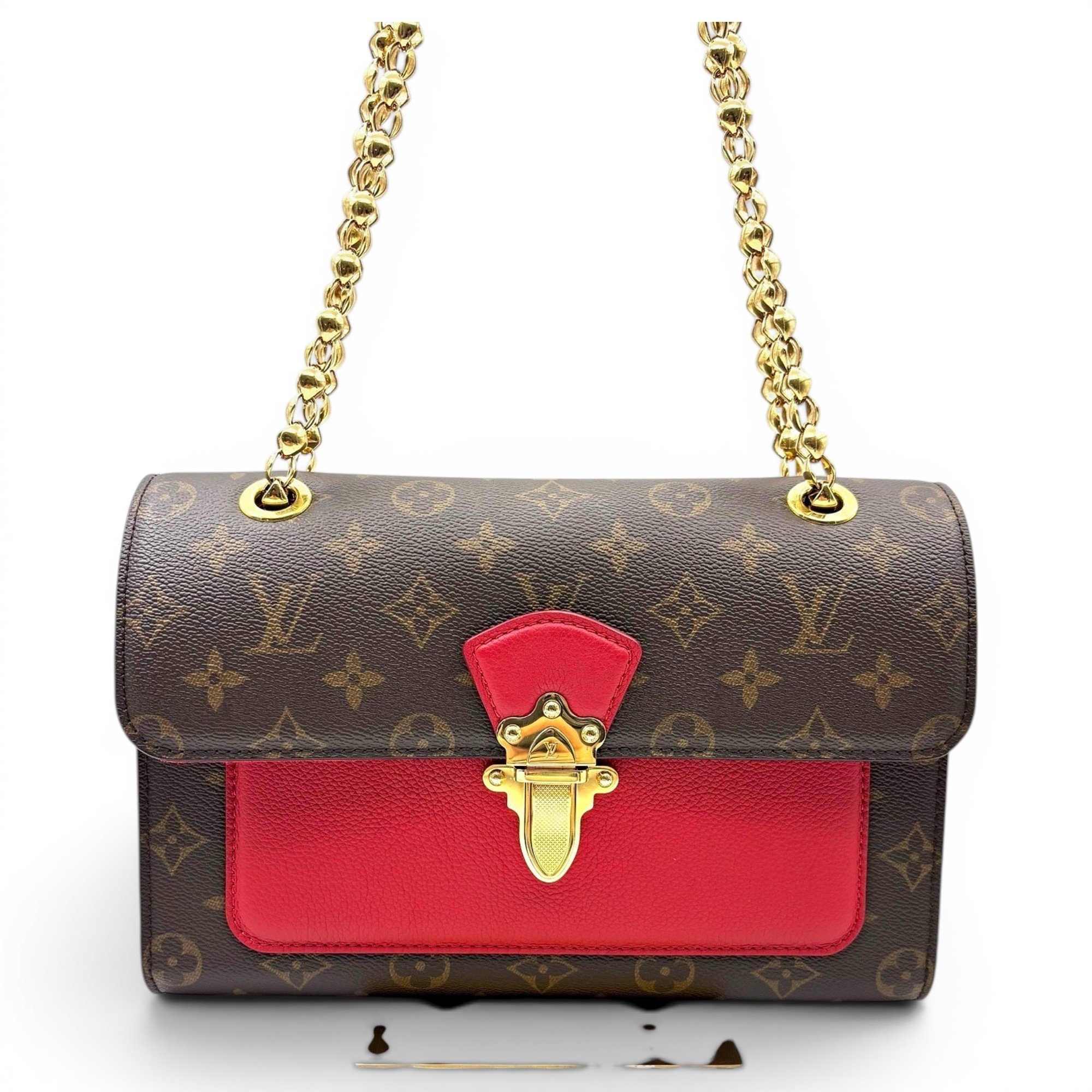 Victoire leather handbag