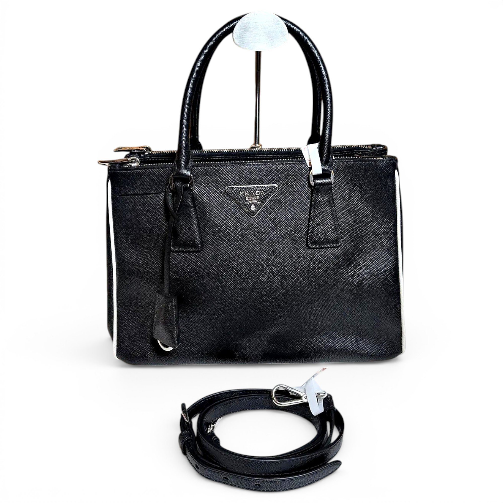 Galleria leather handbag
