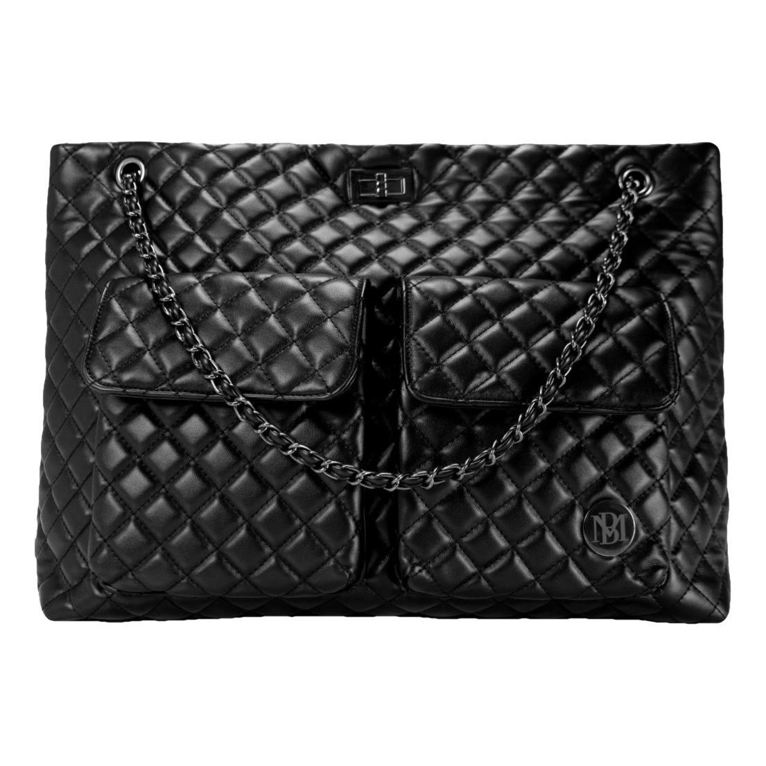 Vegan leather travel bag