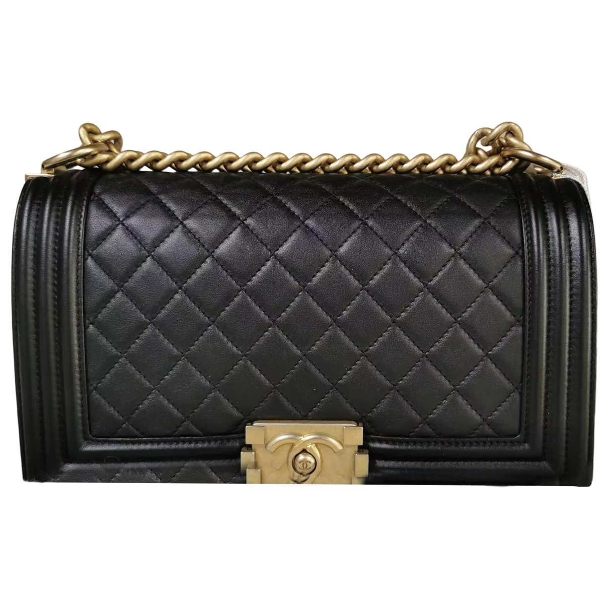 Boy leather crossbody bag