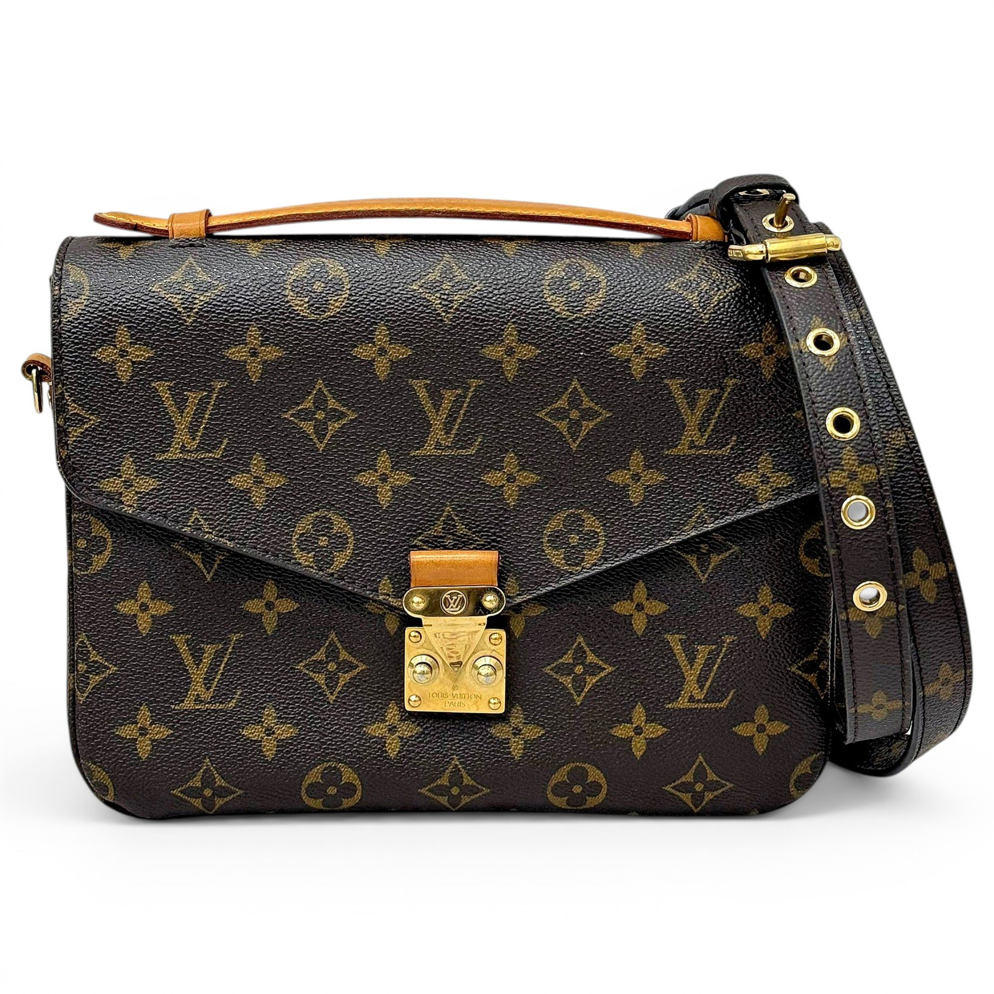 Metis leather handbag
