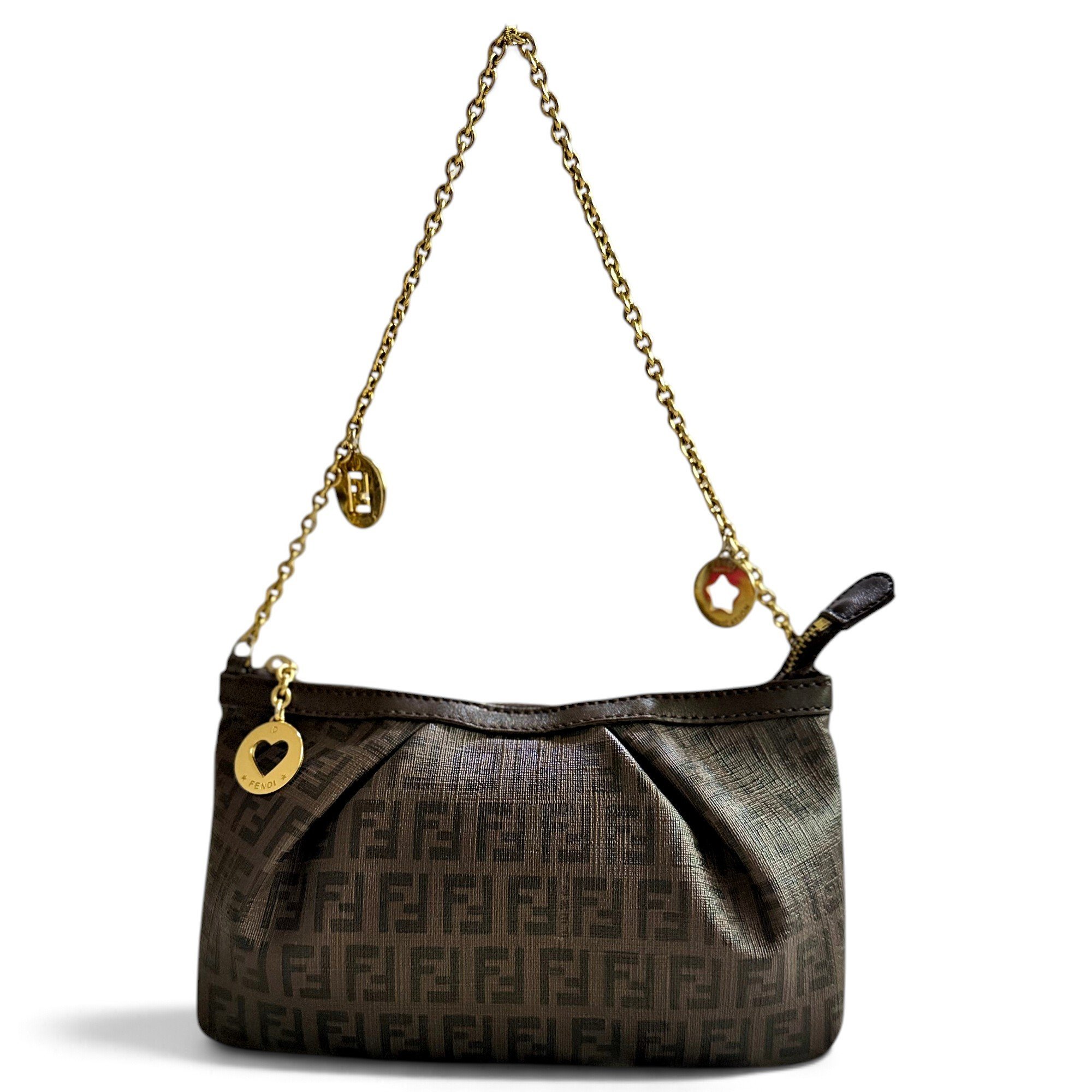 Baguette Chain leather mini bag