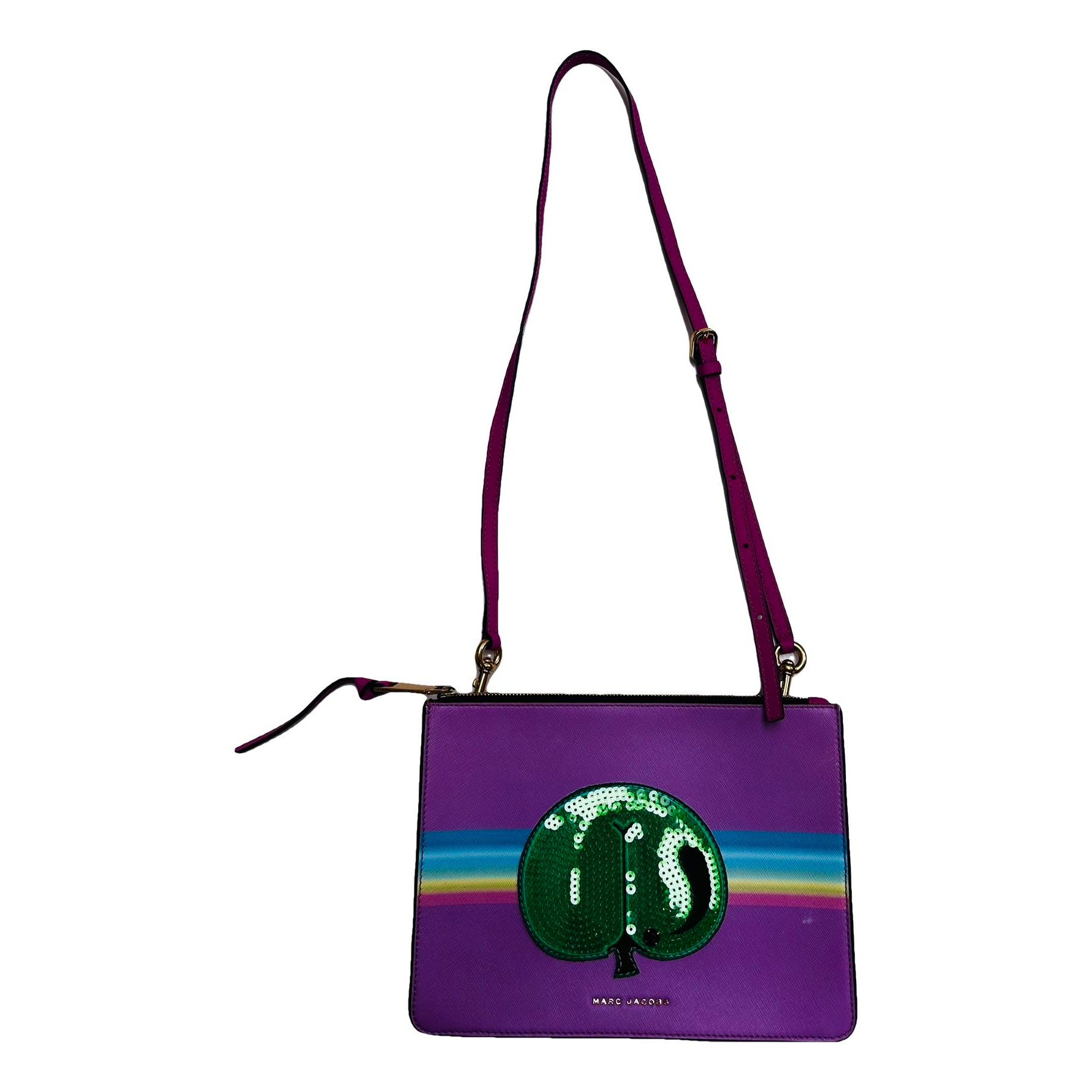 Leather crossbody bag