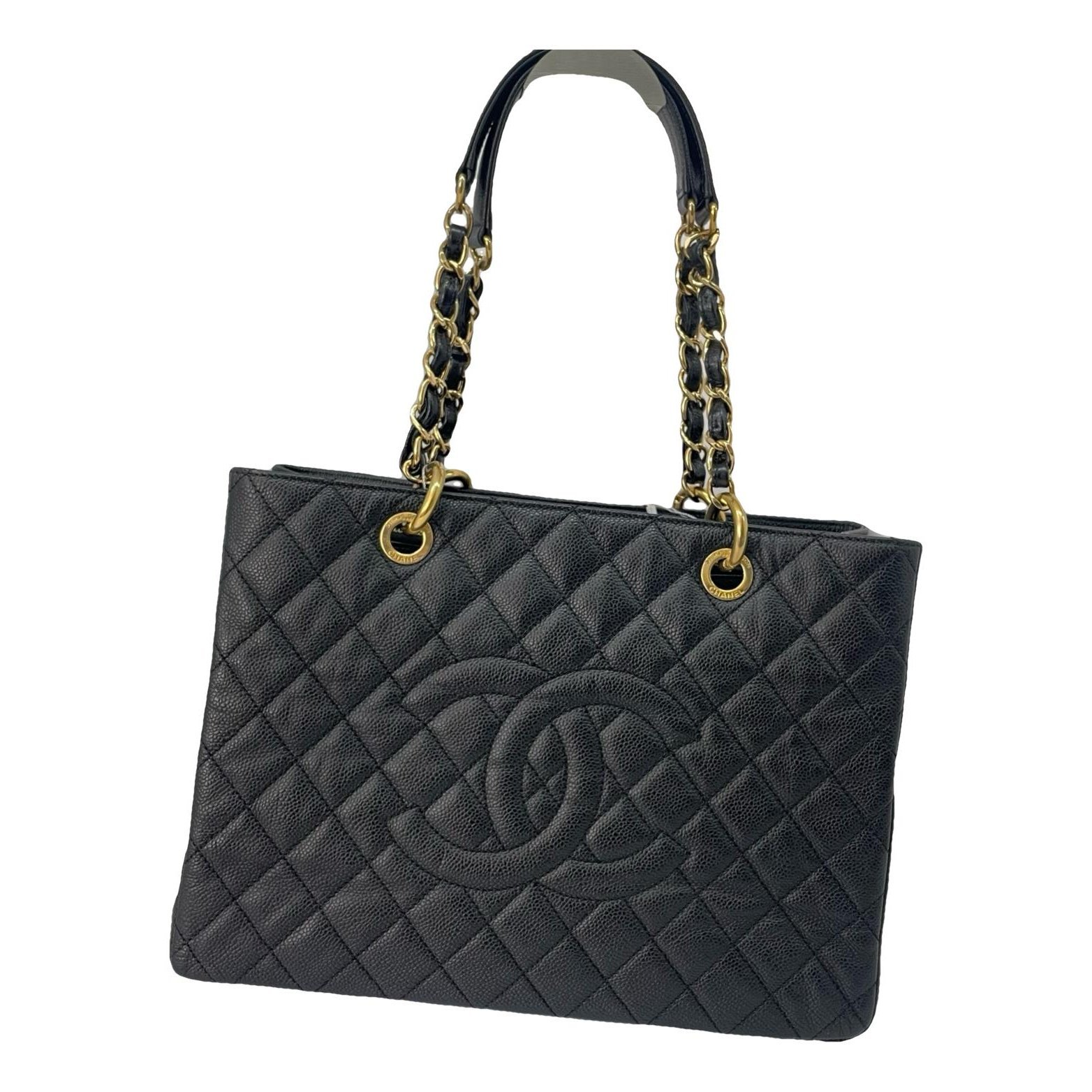 Grand shopping leather handbag