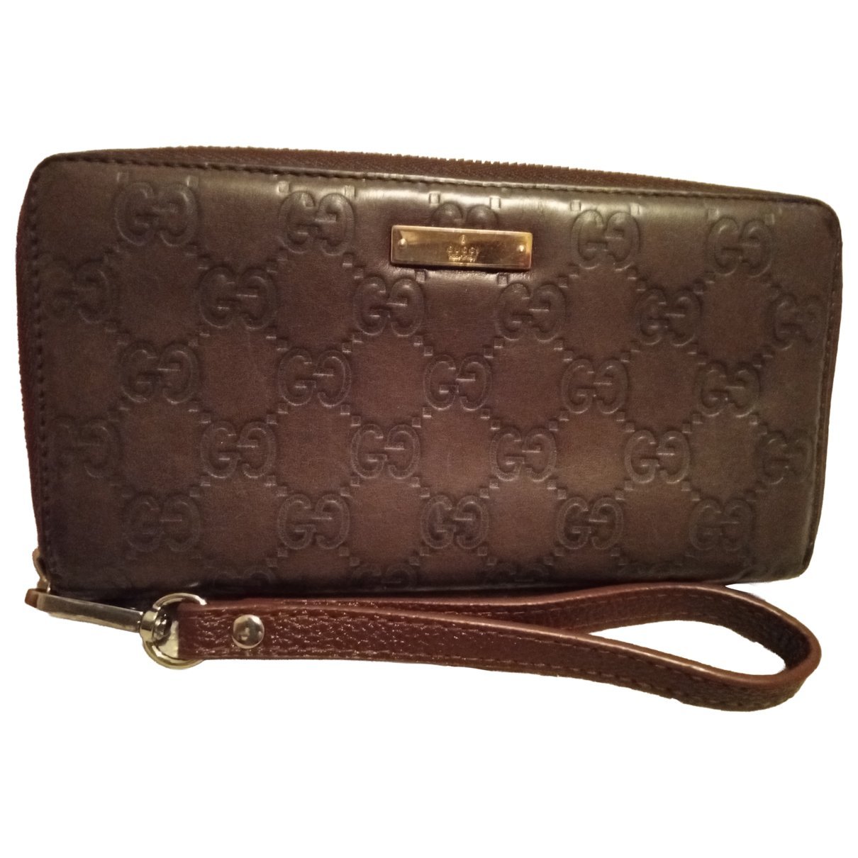 Neo Vintage leather clutch bag