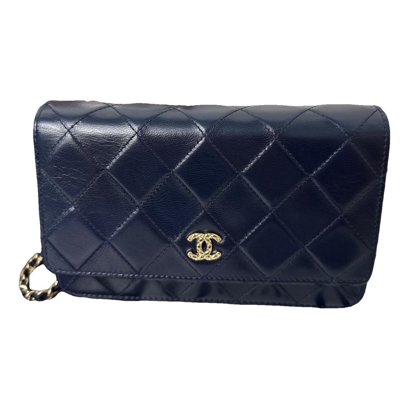 Wallet On Chain Timeless/Classique leather crossbody bag