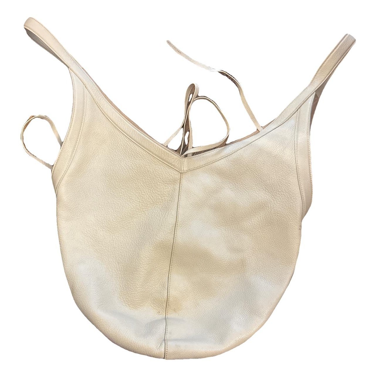 Leather tote