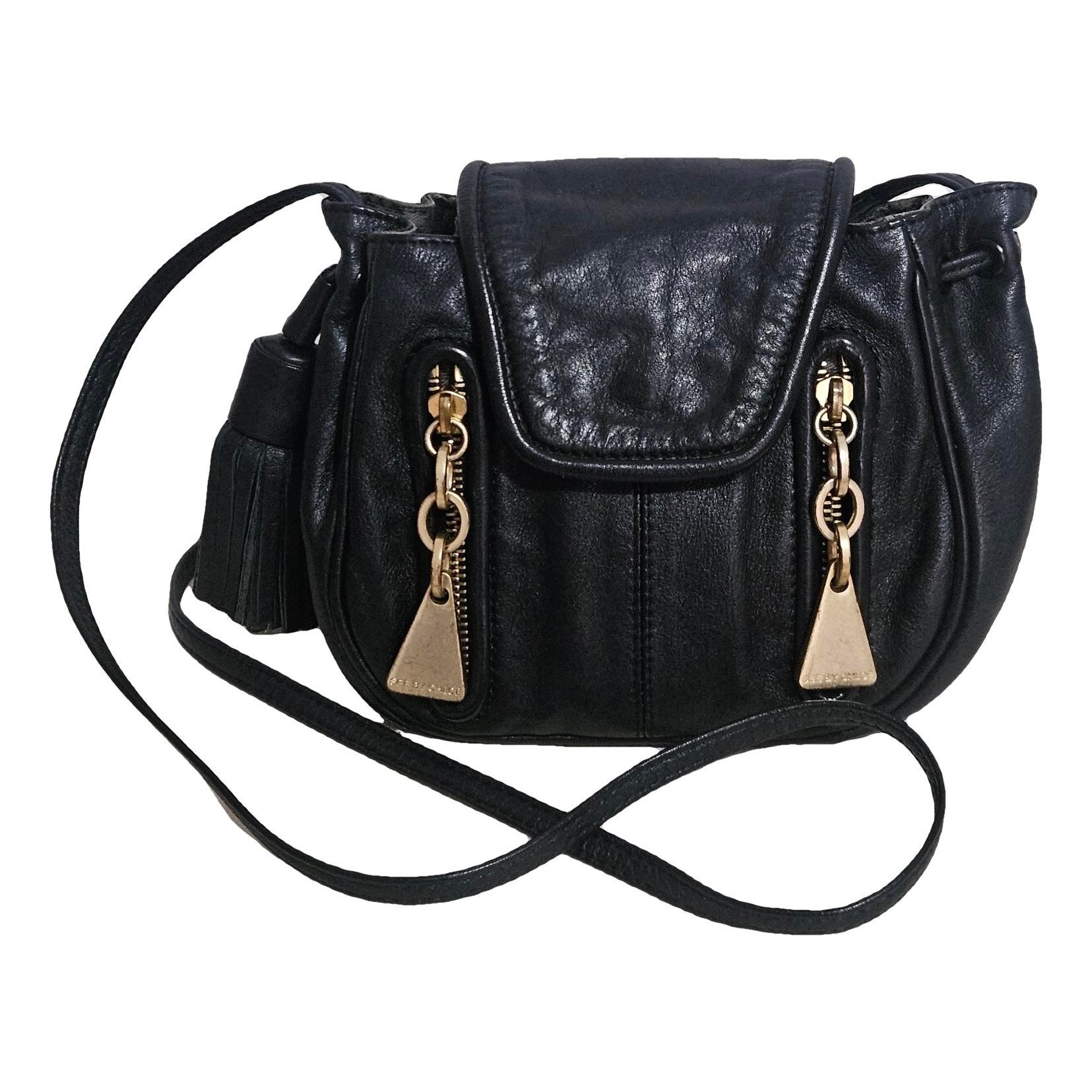 Leather crossbody bag