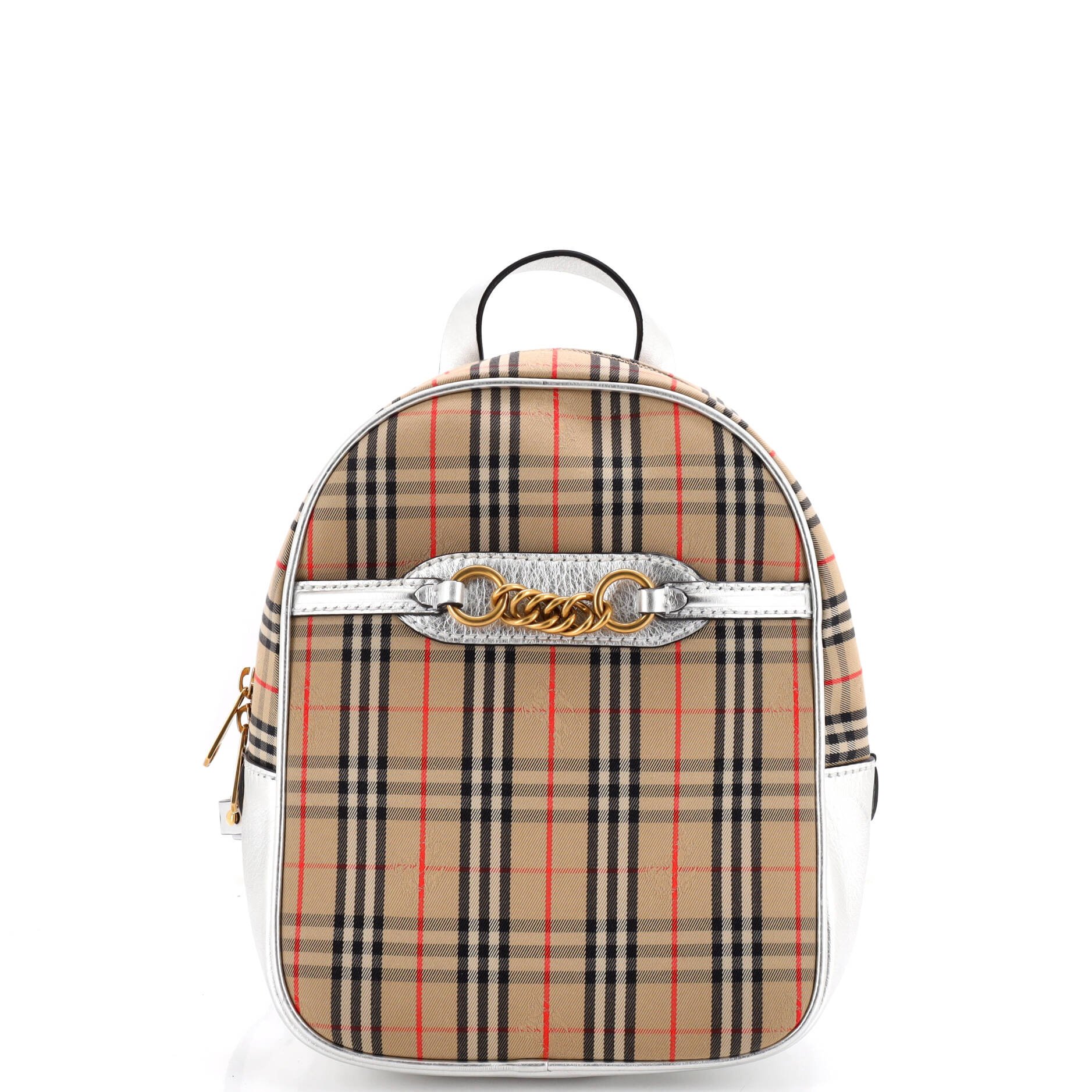 Link Backpack 1983 Knight Check Canvas Medium