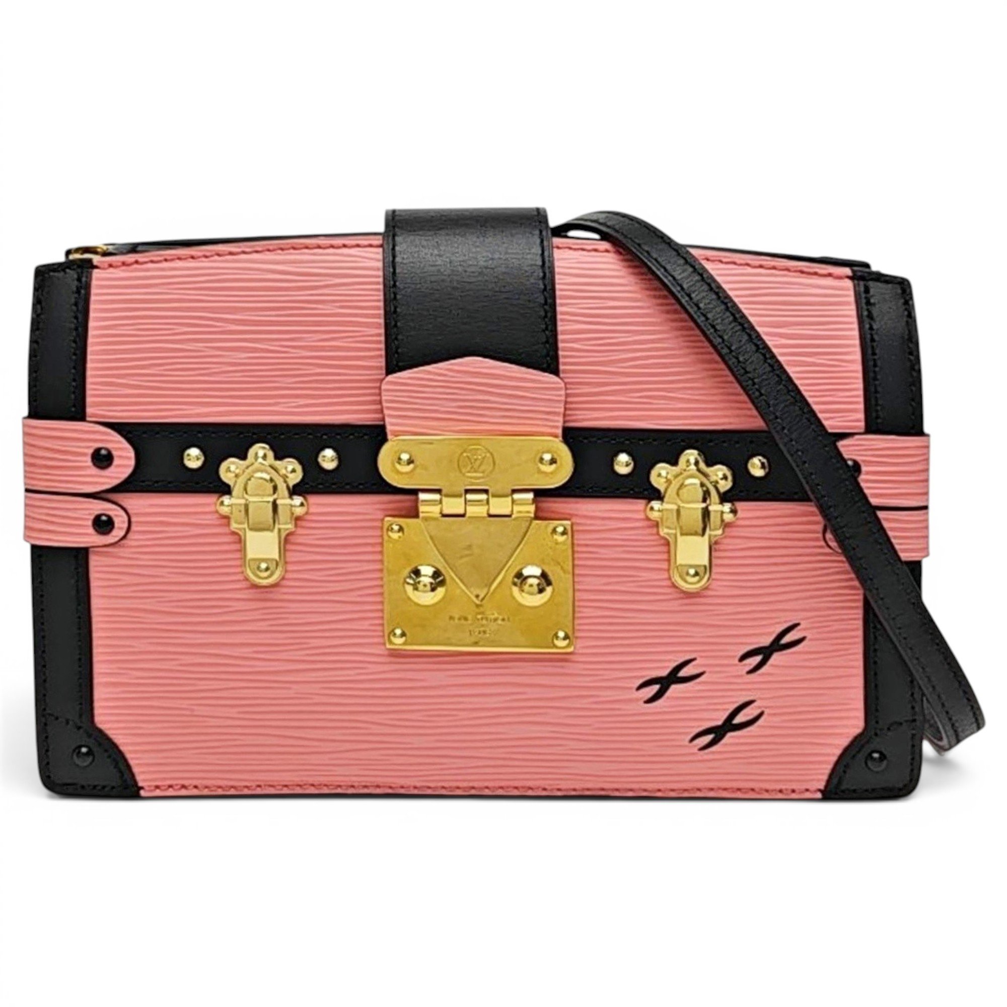City Trunk leather handbag