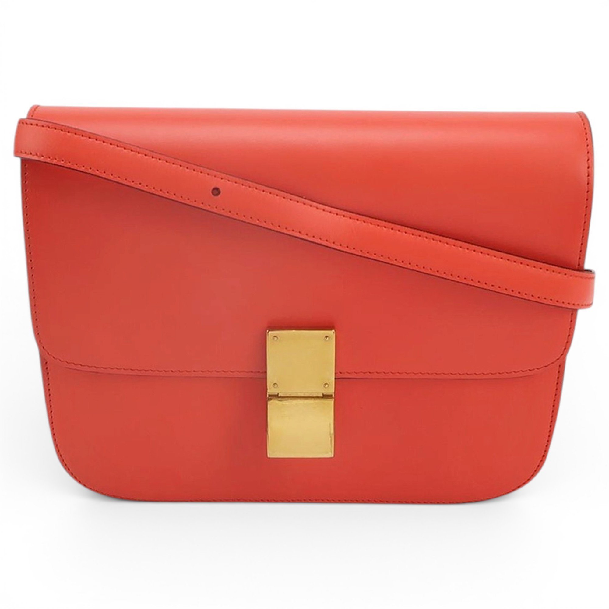 Classic leather handbag