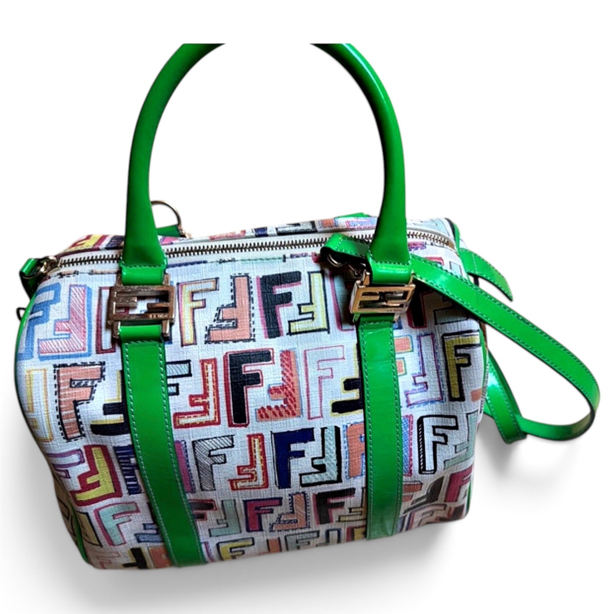 Forever Bauletto leather bowling bag