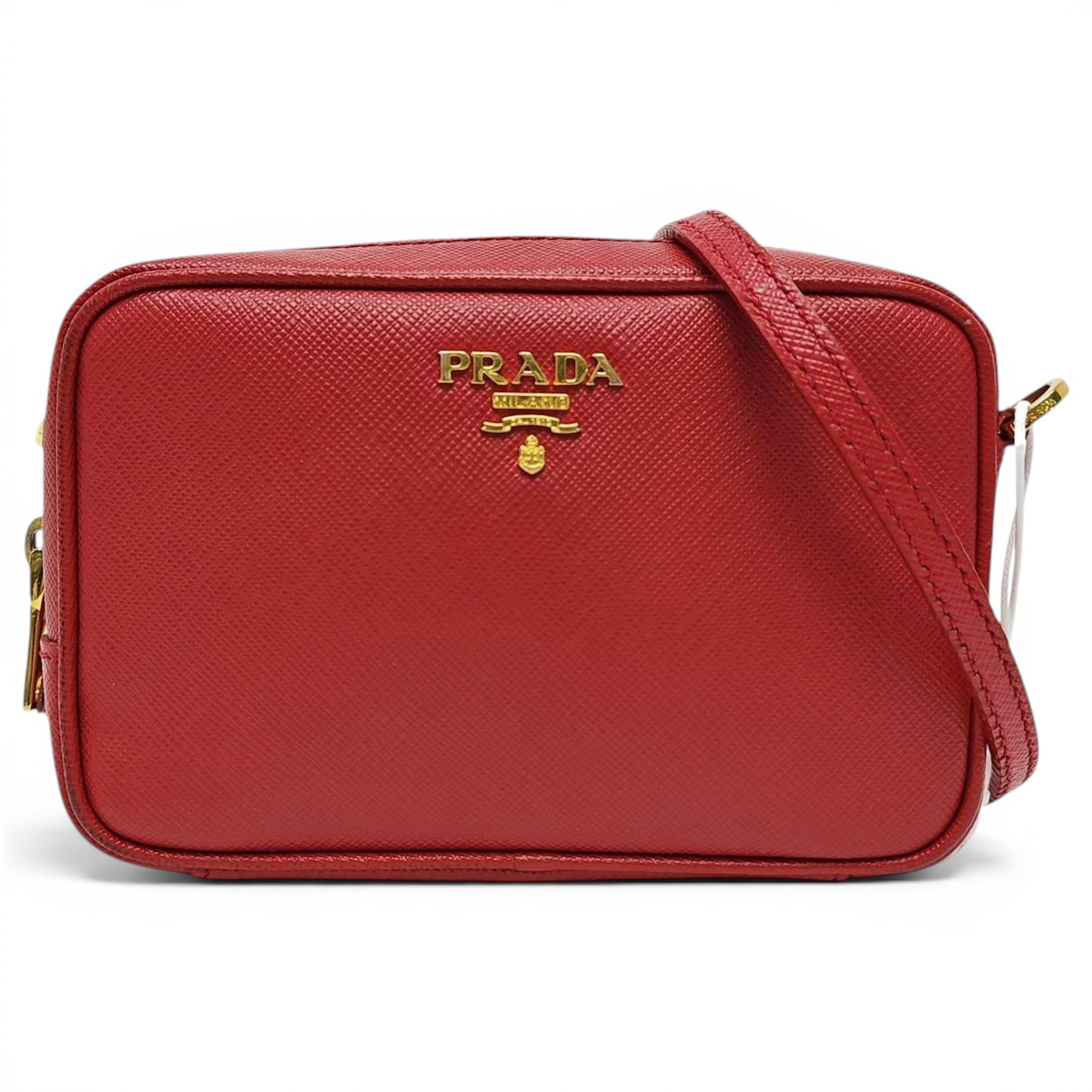 Re-Edition 2000 Double Zip leather crossbody bag